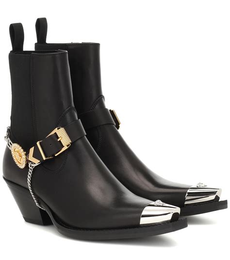 versace mens cowboy boots|versace men boots for men.